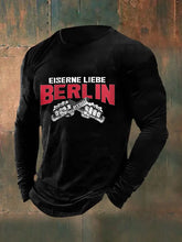 Langarm-T-Shirt für Herren Eiserne Liebe Berlin